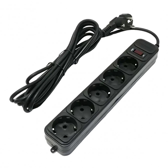 Filtru de rețea Ultra Power UP3-B-10PPB, 5 Sockets, 3.0m, Black