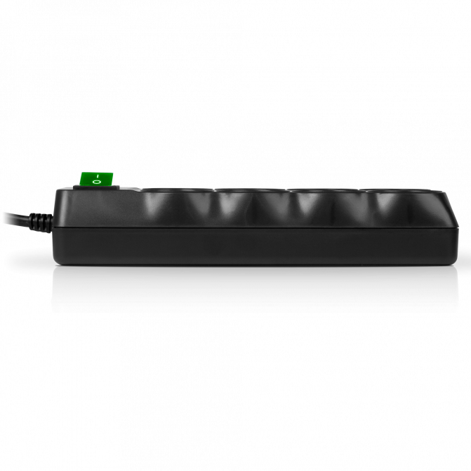 Filtru de rețea SVEN SF-08E-16, 8 Sockets, Children protection, 3.0m, ABS plastic, Black