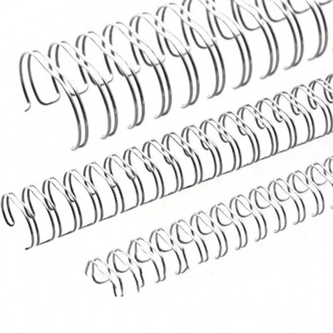 Arc metalic pentru îndosariere d=15.9mm 100 buc White