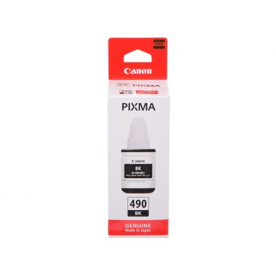 Cerneala Canon Originala GI-490 G1400/G3400 135ml Black Pigment 0663C001
