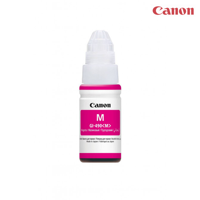 Чернила Canon Original GI-490 G1400/G3400 70ml Magenta 0665C001