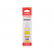Cerneala Canon Originala GI-490 G1400/G3400 70ml Yellow 0666C001
