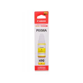 Cerneala Canon Originala GI-490 G1400/G3400 70ml Yellow 0666C001