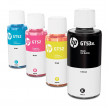 Cerneala HP Originala GT53/GT52 3*70ml CMY+135ml Black (4 culori)