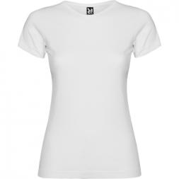 Женская футболка Roly Jamaica 160 White L