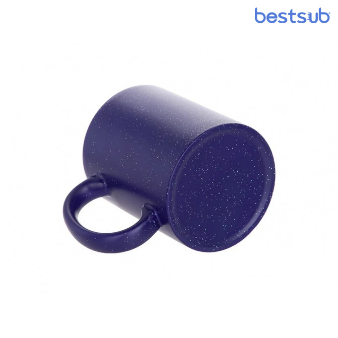 Кружка для сублимации хамелеон звёздное небо–синяя, матовая 11oz BestSub B2CB-CFBL
