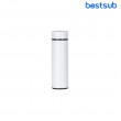 Termos inteligent pentru sublimare din oțel inoxidabil 16oz/450ml cu afișaj de temperatură (alb)