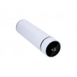 Termos inteligent pentru sublimare din oțel inoxidabil 16oz/450ml cu afișaj de temperatură (alb)