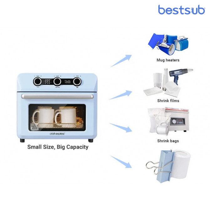 Сублимационная печь BestSub Craft Express Elite CE-KX25BL (25 литров)