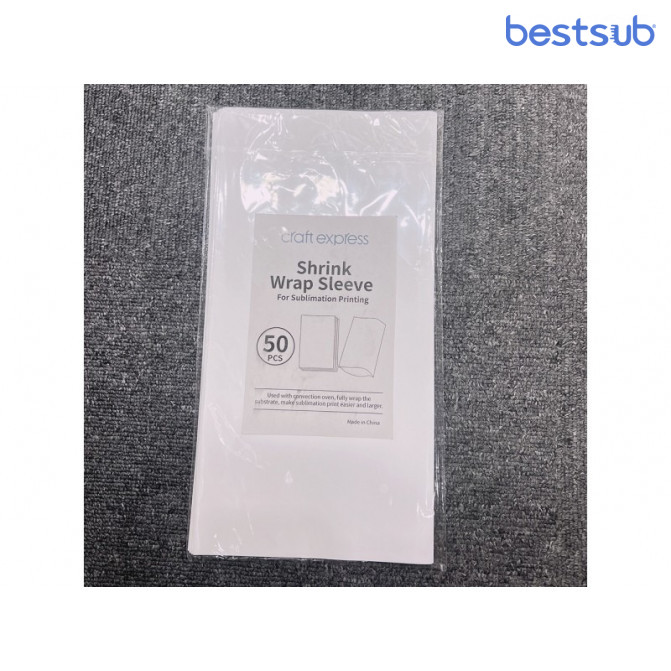 Термоусадочная плёнка для бутылок 16oz-22oz BestSub Craft Express RSMW125-5  (250mm*125mm) 50шт