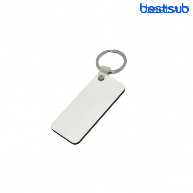 Bibelou din MDF pentru sublimare forma numar de inmatriculare (30mm*70mm*3mm) BestSub MYA16