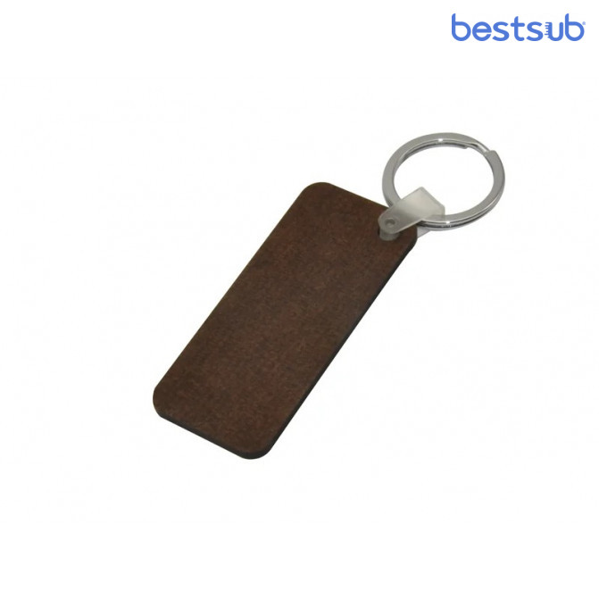 Bibelou din MDF pentru sublimare forma numar de inmatriculare (30mm*70mm*3mm) BestSub MYA16