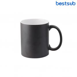 Cană Neagră Matte cameleon pentru sublimare 11oz