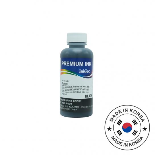 Cerneala InkTec pentru imprimante Epson 100 ml Black Pigment E0013-100MB