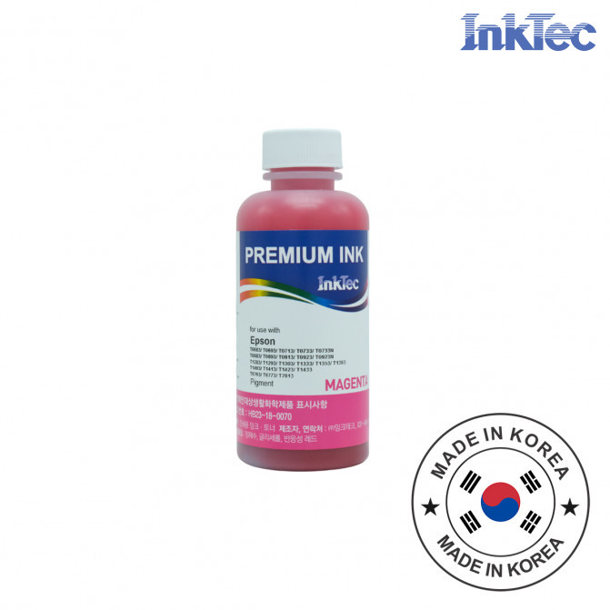 Чернила InkTec Epson 100 мл Magenta Pigment E0013-100MM