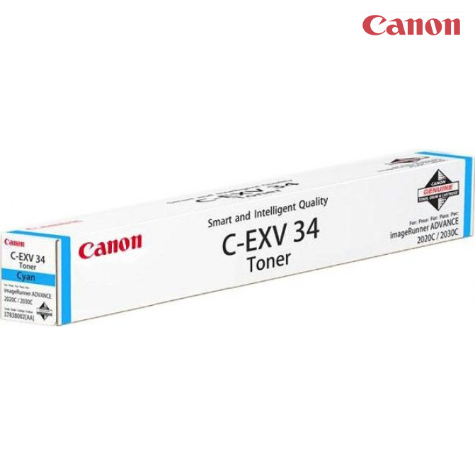 Toner cartridge Canon C-EXV34 Cyan Original