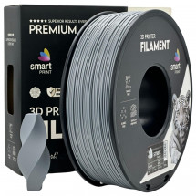 Filament pentru imprimanta 3D Smart Print FG-S10-E1, ABS+, Silver, 1.75 мм, 1кг