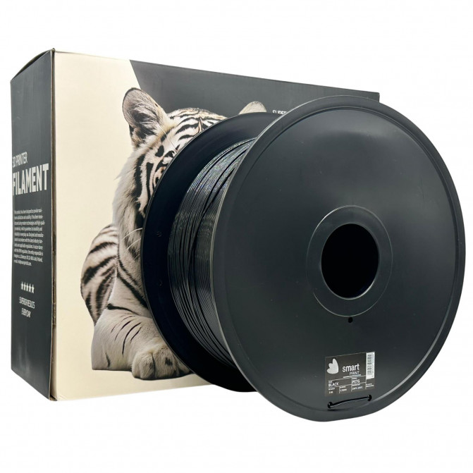 Филамент для 3D-принтера Smart Print FG-S127-E1, PETG, Black, 1.75 мм, 3кг