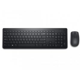 Tastatura + Mouse Wireless Dell KM3322, Multimedia keys, Sleek lines, Compact size, Russian, Black