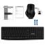 Tastatura + Mouse Wireless SVEN KB-C3500W, 12 Fn keys, Battery indicator, 1xAA/1xAA, 2.4Ghz, Black