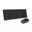 Tastatura + Mouse Wireless Asus CW100, 12 Fn keys, Slim, Low Profile, Low-noise, 800-1600dpi, 3 buttons, 1xAA/1xAAA, 2.4Ghz, EN/RU, Black