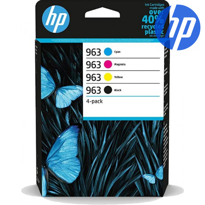 Cartuș cu jet de cerneală Original HP №963 (6ZC70AE) MultiPack