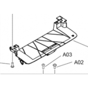 Cartridge door assembly HP MFP M28w/M28a/M15a/M15w RM2-2515-000CN