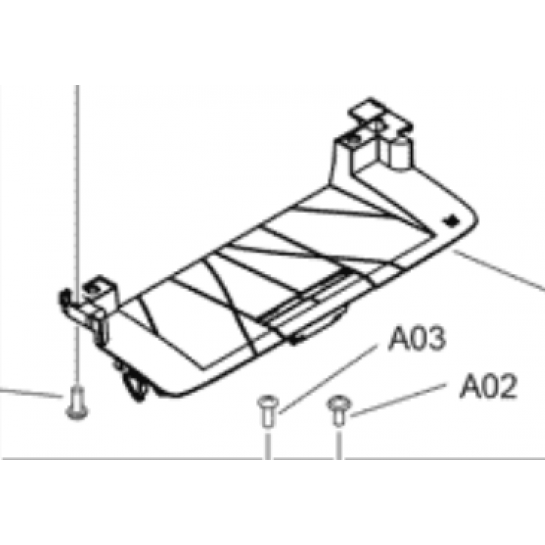 Cartridge door assembly HP MFP M28w/M28a/M15a/M15w RM2-2515-000CN