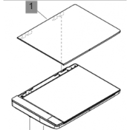 Document lid assembly HP MFP M28w/M28a RM2-2136-000CN