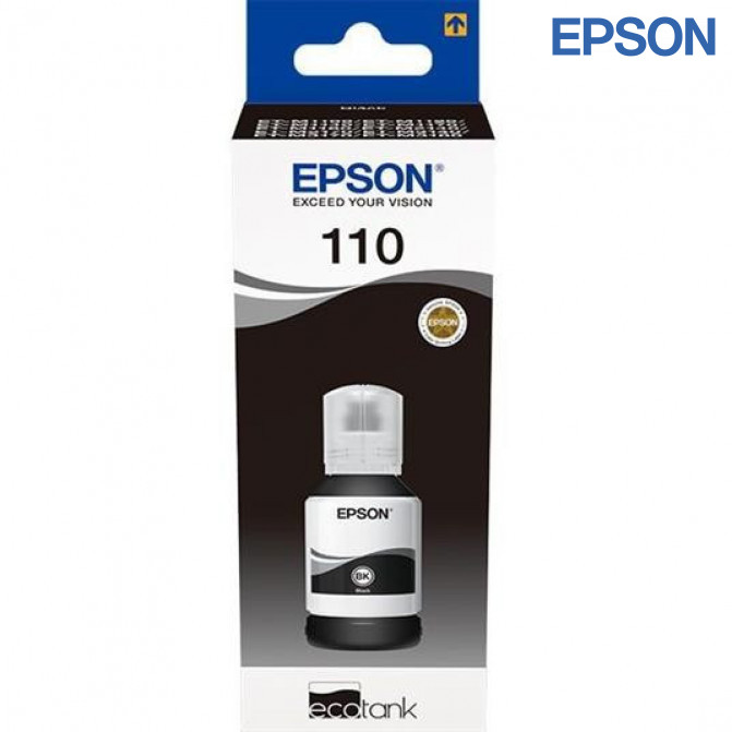 Чернила Epson Original C13T03P14A (110) 120ml M2110/M3140 Black XL