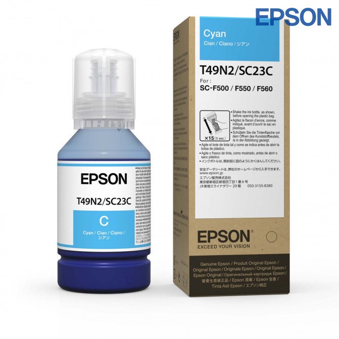 Чернила Epson Original T49N200 Cyan