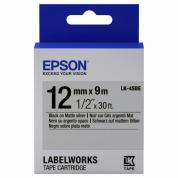 Cartuş Label Epson LK-4SBE Matte Blk/MattSiv 12/9 Original