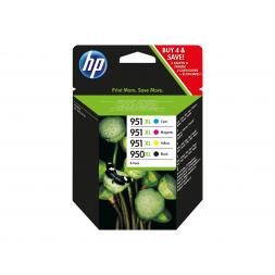 Cartuș cu jet de cerneală Original HP №950/951XL (C2P43AE) MultiPack 