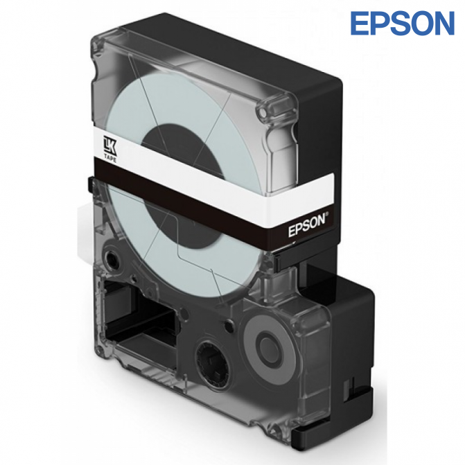 Cartuş Label Epson LK-2WBN Std Blk/Wht 6/9 original
