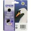 Картридж струйный Epson T08114A/T11114A Black Original