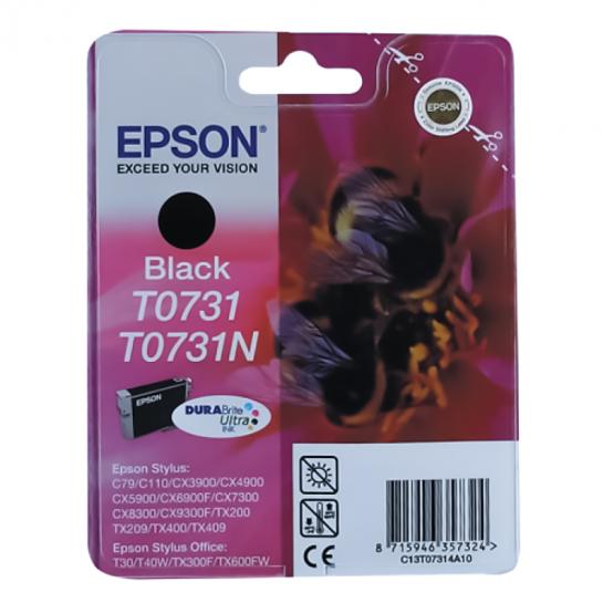 Cartuș cu jet de cerneală Epson T10514A10/T07314A Black  Original