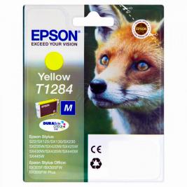 Картридж струйный Epson T12844010 Yellow Original
