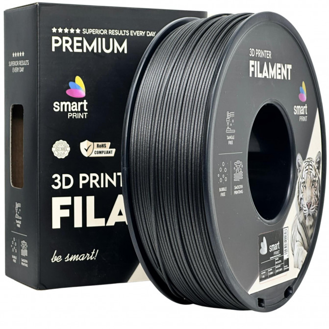 Filament PA12 Black, Smart Print, FG-S207-E1, 1kg pentru imprimanta 3D