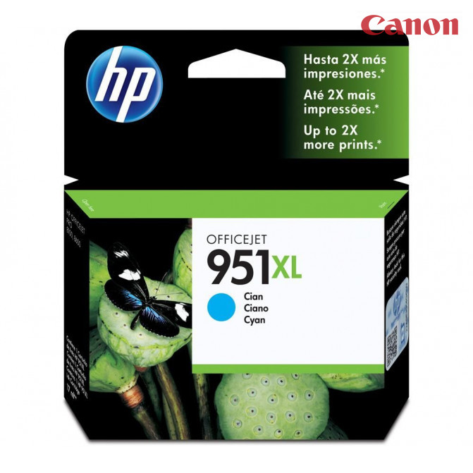 Cartuș cu jet de cerneală HP №951XL Cyan Original
