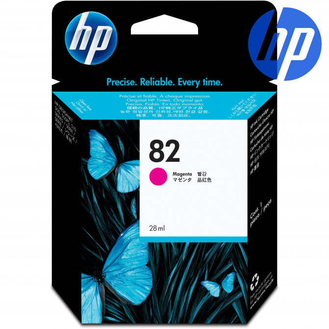 Картридж струйный HP №82 Magenta Original