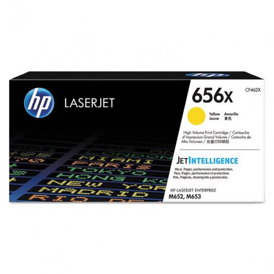 Картридж лазерный HP 656X yellow Original