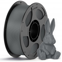 Filament pentru imprimanta 3D Anycubic  AHPEGY-102, PETG, Texture Grey, 1.75 mm, 1kg