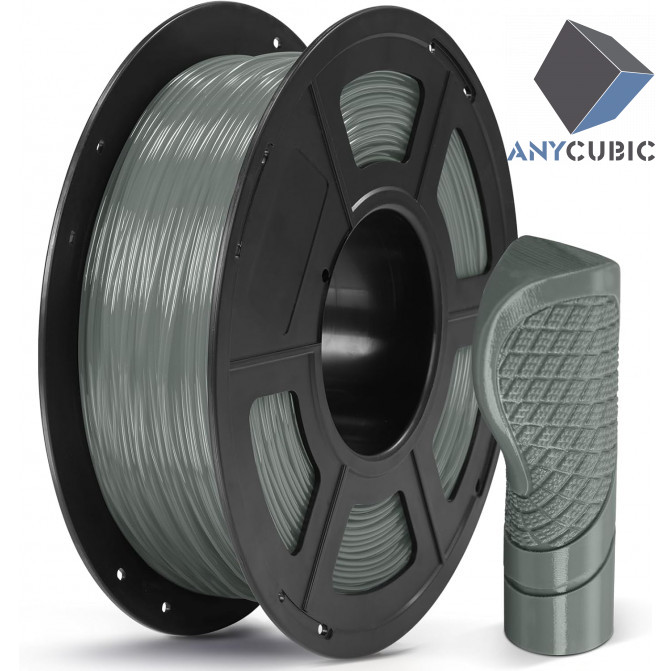 Филамент TPU Grey, Anycubic, HTPGY-102, 1кг для 3D-принтера