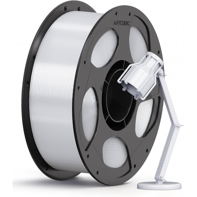 Filament PC Translucent White, Anycubic, Polycarbonate HPCTW-101, 1kg pentru imprimanta 3D