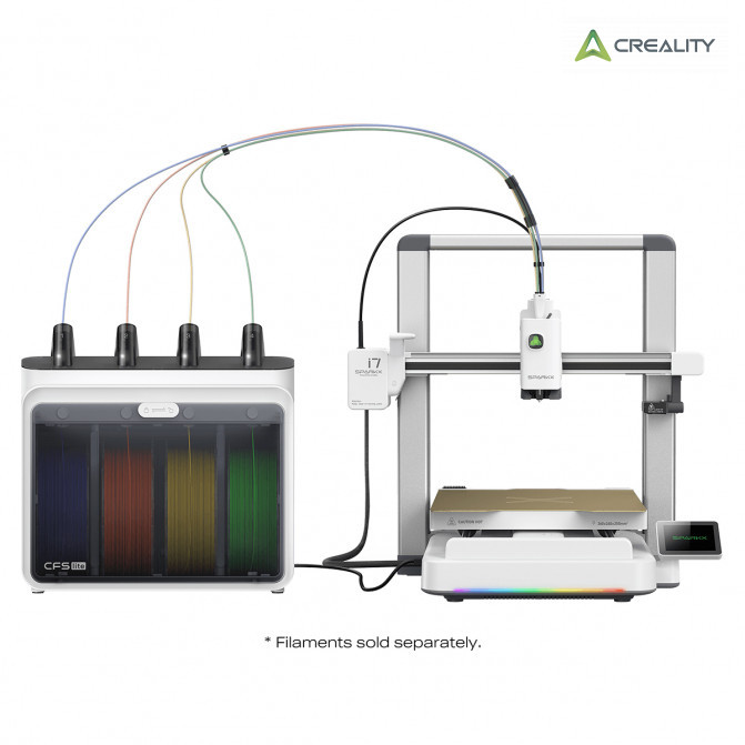 3D Imprimanta Creality SPARKX i7 Color Combo