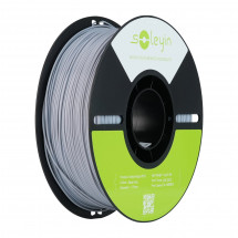 Filament pentru imprimanta 3D Creality Soleyin Basic, PETG, Glacier Grey, 1.75 мм, 1кг