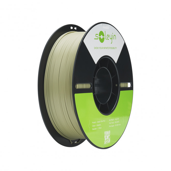 Filament pentru imprimanta 3D Creality Soleyin Ultra, PLA, Grass Green, 1.75 мм, 1кг