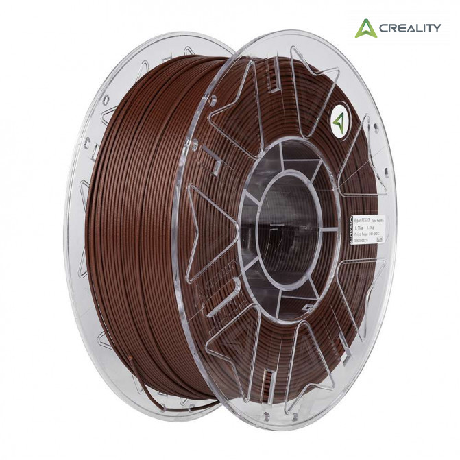 Filament PETG-CF Danxia Red, Creality, Hyper, 1kg pentru imprimanta 3D