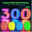 Filament pentru imprimanta 3D Creality, Hyper Luminous PLA, Green, 1.75 мм, 1кг