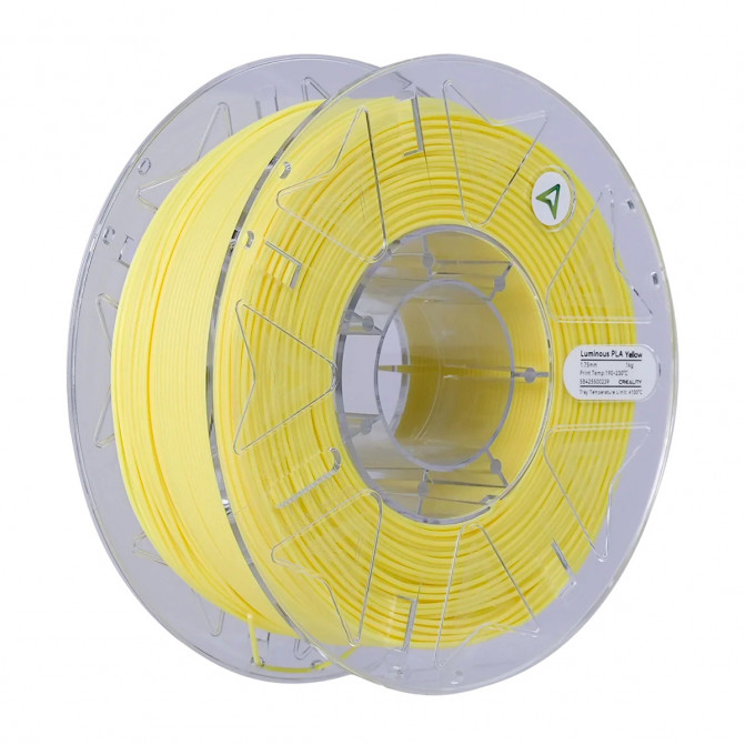 Filament pentru imprimanta 3D Creality, Hyper Luminous PLA, Yellow, 1.75 мм, 1кг
